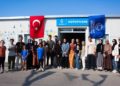 Üniversiteliler Hatay’daki depremzede öğrenciler için kütüphane kurdu