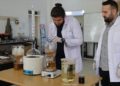 Üniversitenin atık yağları biyodizele dönüştürülüyor