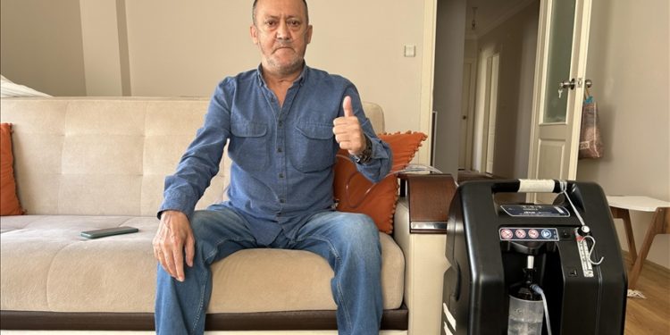 Akciğer nakli bekleyen hastanın hayali pencereden izlediği sokaklarda yürüyebilmek