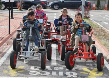 Sivas'ta Çocuk Trafik Eğitim Parkı yılda 13 bin öğrenciyi ağırlıyor