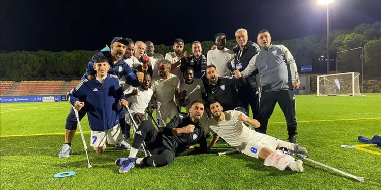 Şahinbey Belediyespor, Avrupa Ampute Futbol Şampiyonlar Ligi'nde şampiyon oldu