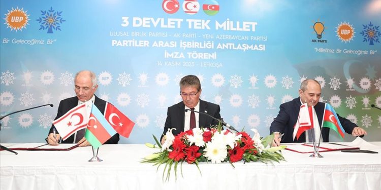 Türkiye, Azerbaycan ve KKTC’deki iktidar partileri arasında işbirliği anlaşması imzalandı