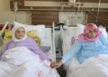 Rize'de yürüme güçlüğü nedeniyle 16 yıldır görüşemeyen kardeşler hastanede hasret giderdi