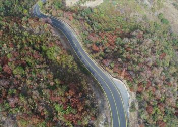 Ganos Dağı eteklerindeki ormanlarda sonbahar renkleri hakim oldu