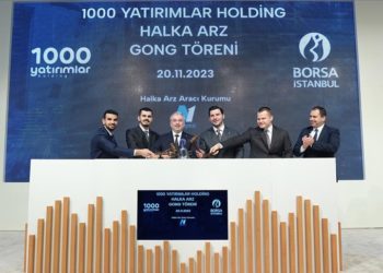 Borsa İstanbul’da gong, 1000 Yatırımlar Holding için çaldı