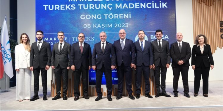 Borsa İstanbul’da gong, Marble Systems Tureks Turunç Madencilik için çaldı