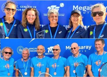 Teniste Avrupa Senyör Kulüp Şampiyonası'nda Türkiye zirvede yer aldı