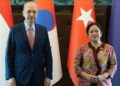 TBMM Başkanı Kurtulmuş, Endonezya Temsilciler Meclisi Başkanı Maharani ile görüştü