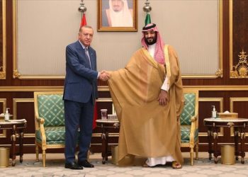 Cumhurbaşkanı Erdoğan, Suudi Arabistan Veliaht Prensi Selman ile görüştü