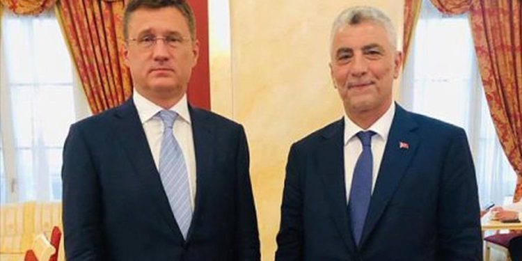 Ticaret Bakanı Bolat, Rusya Başbakan Yardımcısı Novak ile bir araya geldi