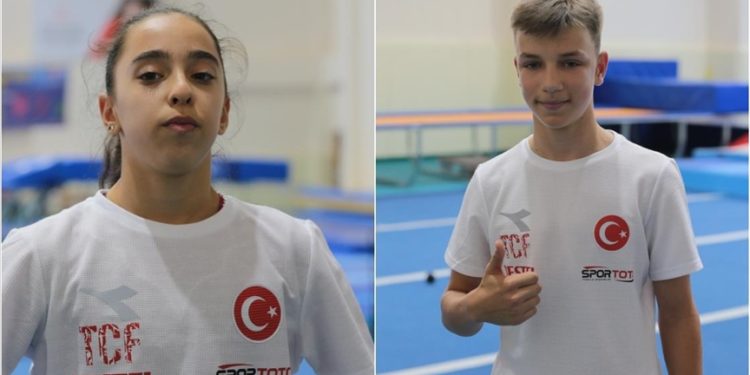 Genç milli cimnastikçiler Dünya Şampiyonası’nda altın madalya için tempo tutuyor