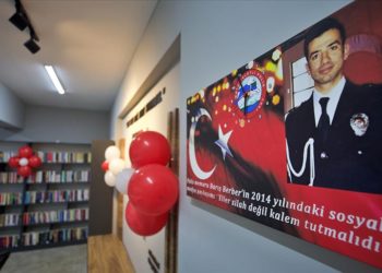 Depremde hayatını kaybeden polis memuru Berber’in adı Hatay’da kütüphanede yaşatılacak