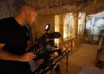 Nüfusunun 2 bin katı turist alan Göreme İngiliz belgeselcileri ağırlıyor