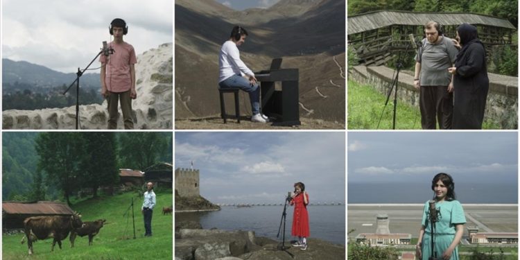 Rize’de engelli gençler “Engelliler Günü” için özel klip çekti
