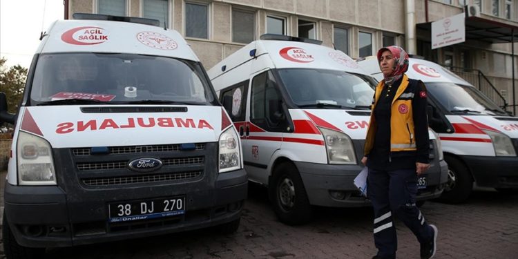Kayseri 112 Acil Sağlık Hizmetleri Komuta Merkezi 9 ayda 285 bin çağrı aldı