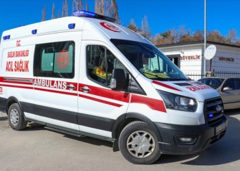 112 kara ambulansları bu yıl 5,5 milyondan fazla hasta ve yaralı taşıdı