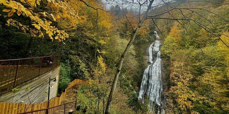 Düzce'deki "saklı cennet" olarak nitelenen tabiat parkı, her mevsim çekim merkezi oluyor