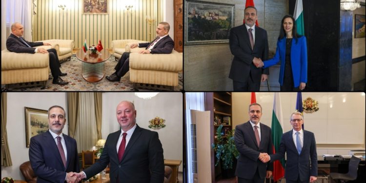 Dışişleri Bakanı Fidan, Bulgaristan’da resmi temaslarda bulundu