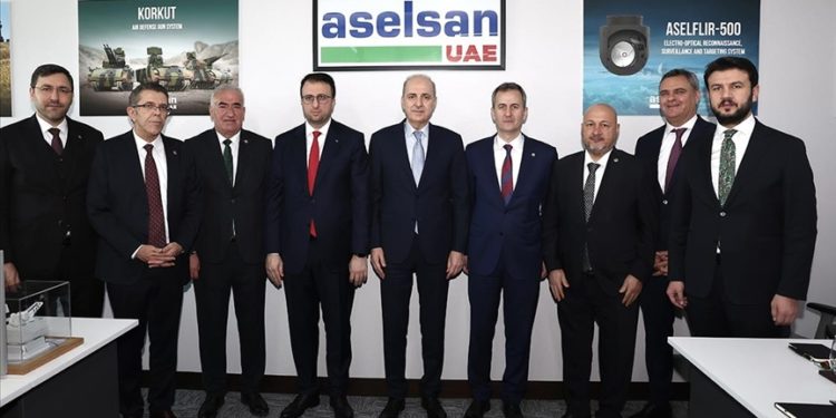 TBMM Başkanı Kurtulmuş ASELSAN BAE Ofisi'nin açılışını yaptı