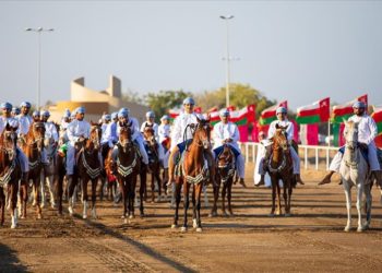 Ummanlıların nefesleri kesen kültürel mirası geleneksel at biniciliği festivali büyük ilgi görüyor