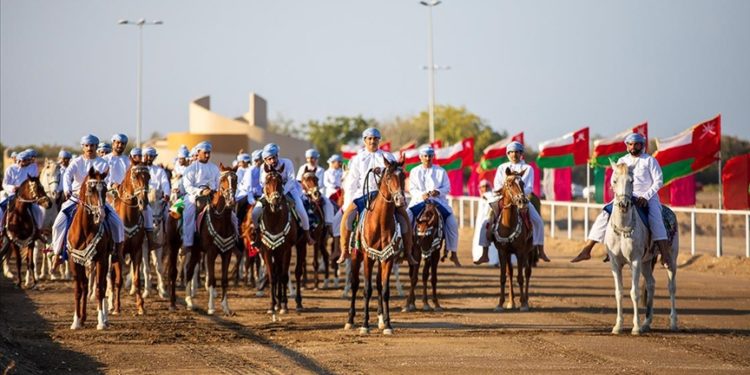 Ummanlıların nefesleri kesen kültürel mirası geleneksel at biniciliği festivali büyük ilgi görüyor