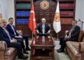 TBMM Başkanı Kurtulmuş, İBB Başkan Adayı Kurum'u kabul etti