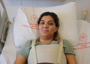 Mardin'de kadın hastanın kalp zarından oluşturulan yamayla kalbindeki delik onarıldı