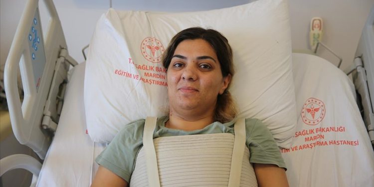 Mardin'de kadın hastanın kalp zarından oluşturulan yamayla kalbindeki delik onarıldı