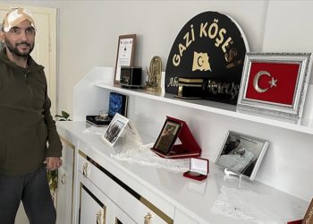 Yeniden üniforma giymek isteyen gazi 7 yılda 14 kez ameliyat oldu