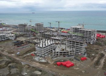 Trabzon Şehir Hastanesi inşaatı devam ediyor