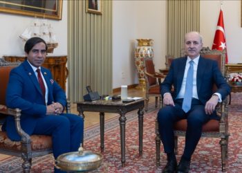 TBMM Başkanı Kurtulmuş, Bangladeş'in Ankara Büyükelçisi Haq'ı kabul etti