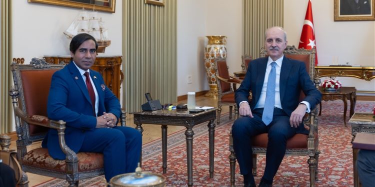 TBMM Başkanı Kurtulmuş, Bangladeş'in Ankara Büyükelçisi Haq'ı kabul etti