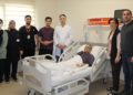 Sakarya'da "at nalı böbreği"ne sahip hasta, ameliyatla 15 santimlik urdan kurtuldu