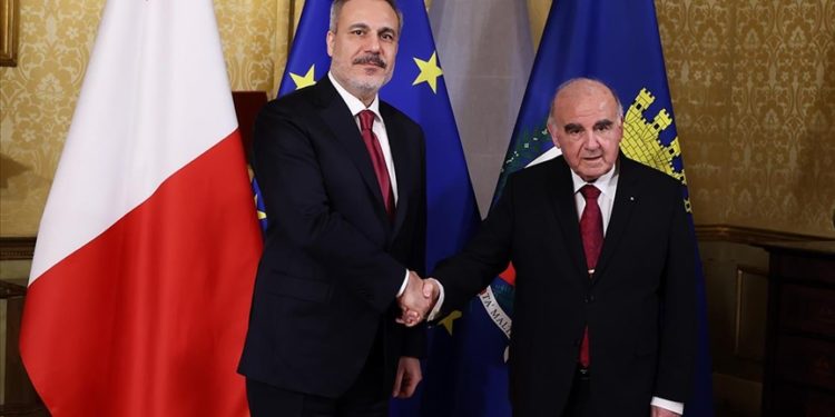 Dışişleri Bakanı Fidan, Malta Cumhurbaşkanı Vella ve Başbakan Abela tarafından kabul edildi