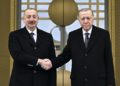 Cumhurbaşkanı Erdoğan, Azerbaycan Cumhurbaşkanı Aliyev'i resmi törenle karşıladı