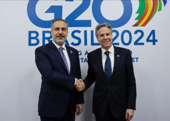 Dışişleri Bakanı Fidan, Rio de Janeiro'da ABD Dışişleri Bakanı Blinken ile görüştü