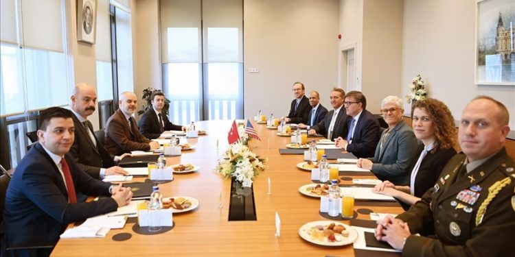 Cumhurbaşkanı Başdanışmanı Kılıç, ABD heyetini kabul etti