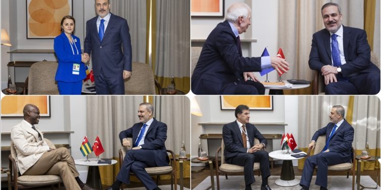 Bakan Fidan'ın Münih Güvenlik Konferansı kapsamında diplomasi trafiği devam ediyor