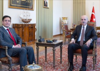 TBMM Başkanı Kurtulmuş, Bulgaristan’ın Ankara Büyükelçisi Tcholakov’u kabul etti