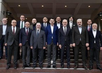 İBB Başkan adayı Kurum, çalışan ve işveren temsilcileriyle buluştu