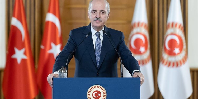 TBMM Başkanı Kurtulmuş, Azerbaycan Cumhurbaşkanı Aliyev'i kutladı