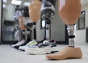 Gaziantep'teki Ortez-Protez Uygulama Merkezi depremzedelere umut olmaya devam ediyor