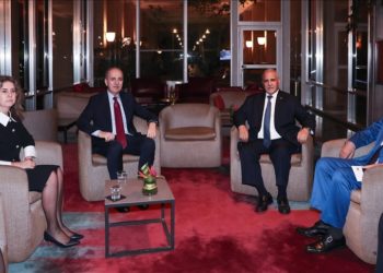 TBMM Başkanı Kurtulmuş, Moritanyalı mevkidaşı ile bir araya geldi