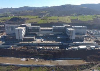 Samsun Şehir Hastanesi inşaatında sona yaklaşıldı