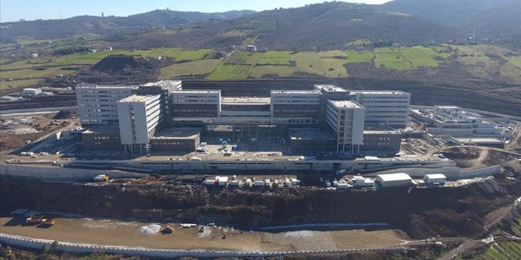 Samsun Şehir Hastanesi inşaatında sona yaklaşıldı