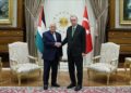 Cumhurbaşkanı Erdoğan, Filistin Devlet Başkanı Abbas ile görüştü
