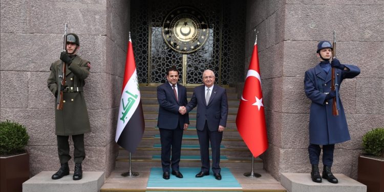 Milli Savunma Bakanı Güler, Irak Ulusal Güvenlik Müsteşarı Araci'yi kabul etti