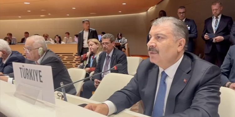 Sağlık Bakanı Koca, Gazze’deki sağlık sisteminin harap durumda olduğunu vurguladı