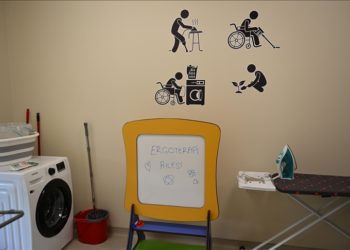 Etlik Şehir Hastanesinde açılan “Model Ev” engellilere rehber olacak