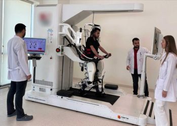 Gaziantep'te hastaneye kurulan yürüme robotu, 9 ayda 300 hastaya umut oldu
